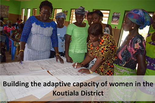 Building the adaptive capacity of woman in the Koutiala District