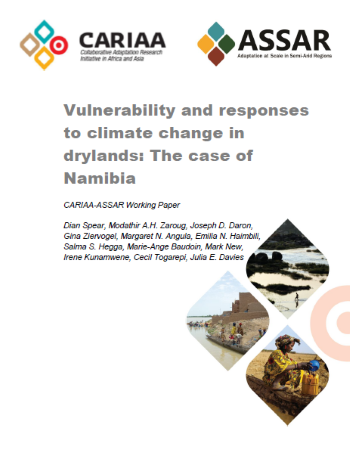Vulnerability and responses to climate change in drylands: The case of Namibia
