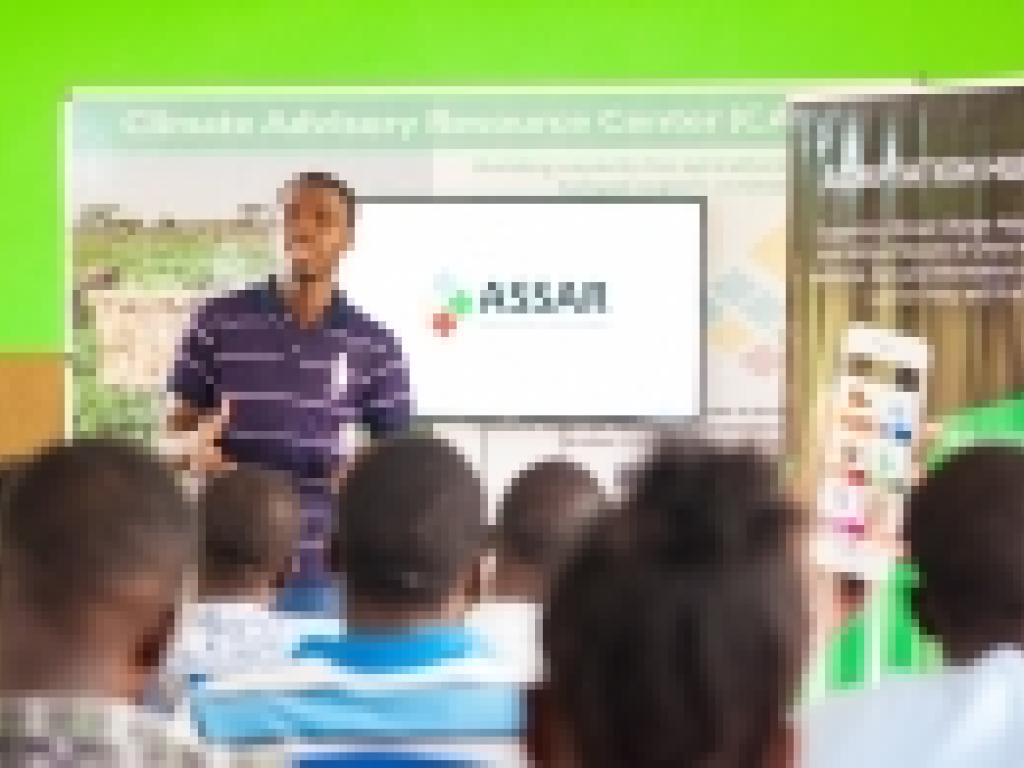 Adaptation Hub: using mobile apps to support agriculture and adaptation planning in semi-arid Ghana